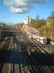 ヘルシンキの電車