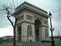 凱旋門：パリ
