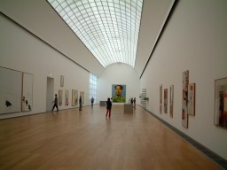 近代美術館内部：アンディ・ウォーホール