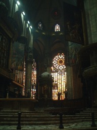 大聖堂内部の礼拝堂